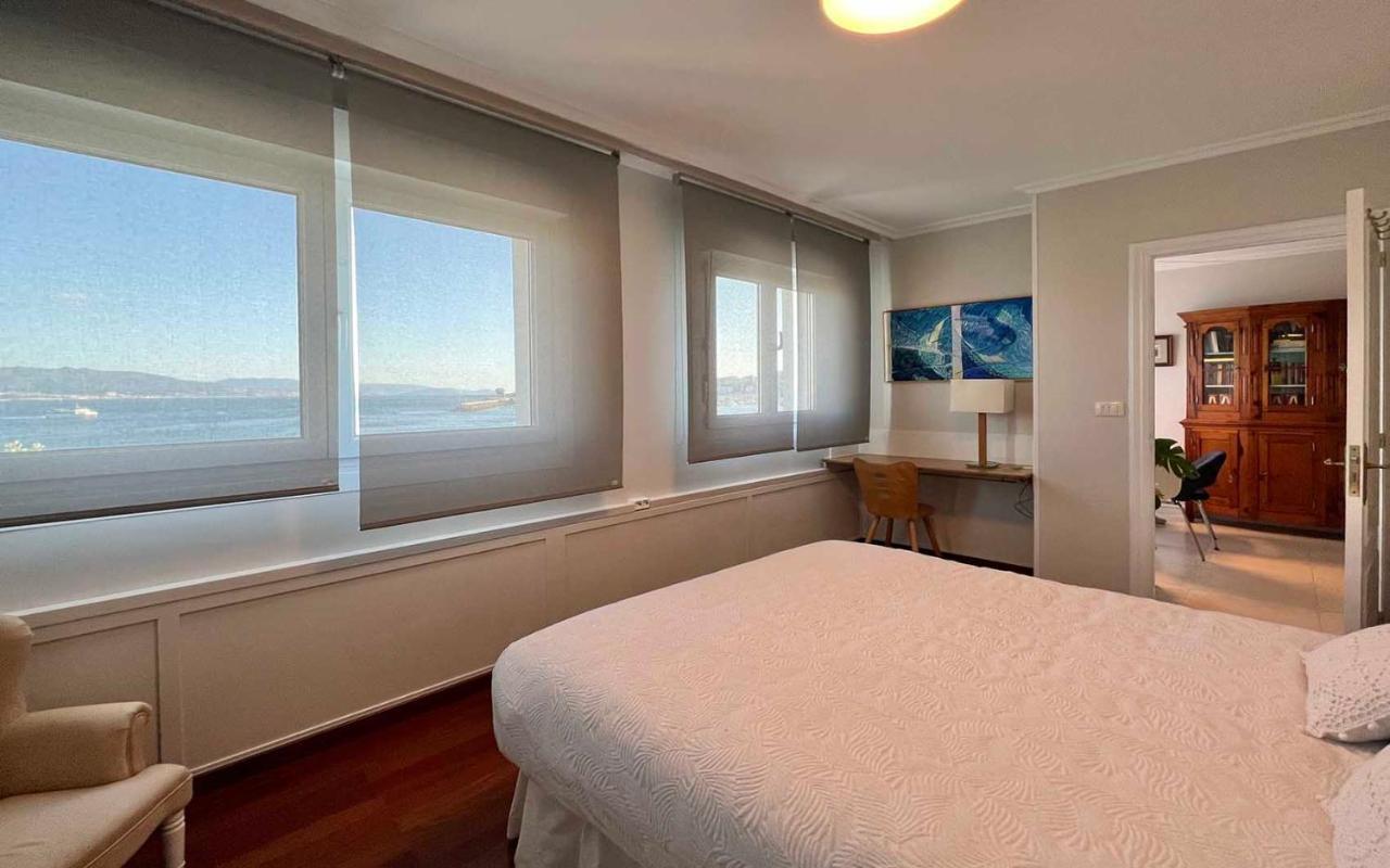 El Mirador De Playa Rodeira, Appartement Cangas do Morrazo Buitenkant foto