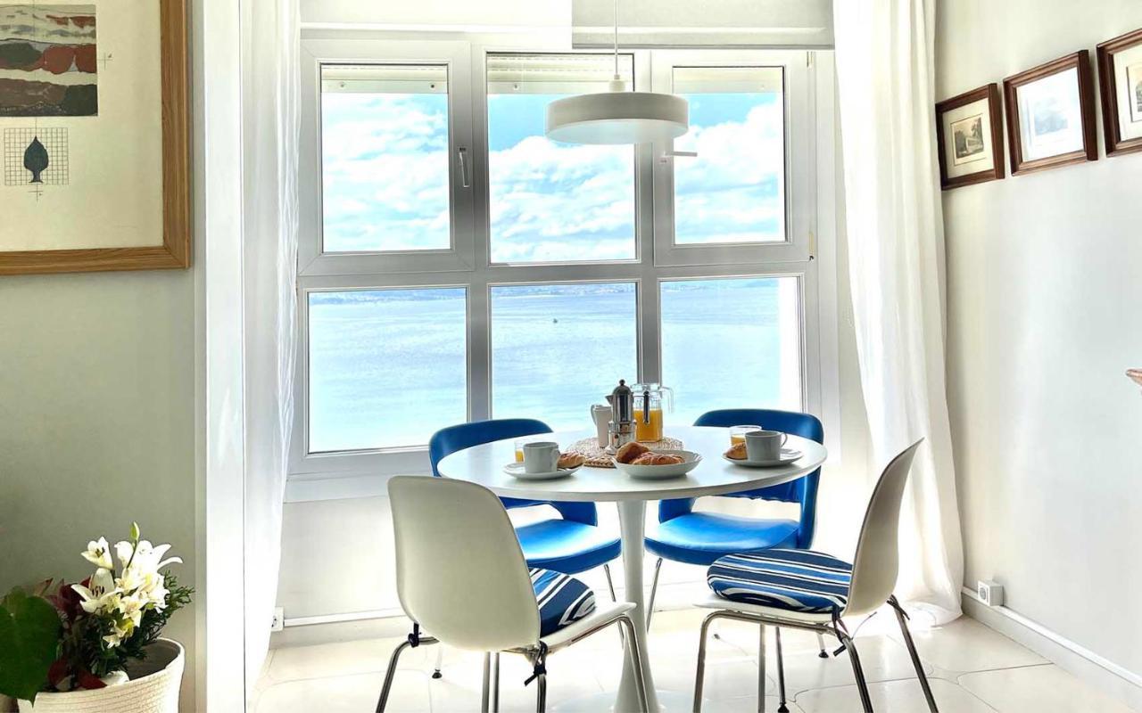 El Mirador De Playa Rodeira, Appartement Cangas do Morrazo Buitenkant foto