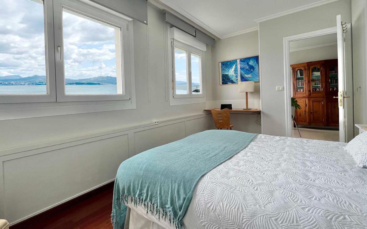 El Mirador De Playa Rodeira, Appartement Cangas do Morrazo Buitenkant foto