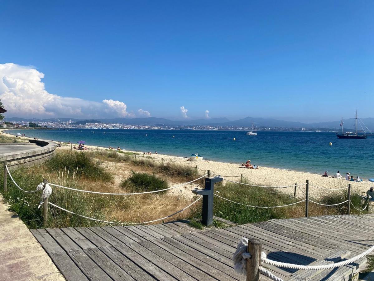 El Mirador De Playa Rodeira, Appartement Cangas do Morrazo Buitenkant foto